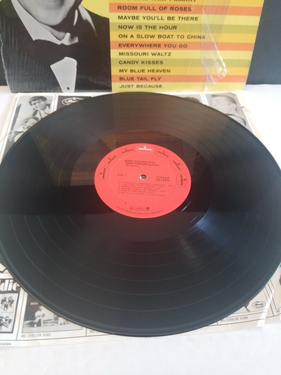 EDDY HOWARD & HIS ORCHESTRA MORE GOLDEN HITS LP 1962 60593 IN