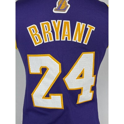 Kobe Bryant #24 Los Angeles Lakers Adidas NBA 4Her Purple Jersey