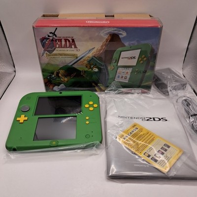 Nintendo 2DS Legend of Zelda Ocarina of Time 3D Green Console