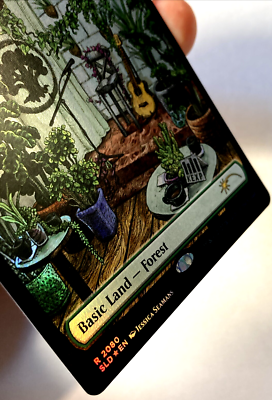 MTG Forest (Rainbow Foil) Secret Lair x KEXP 2080 NM | eBay