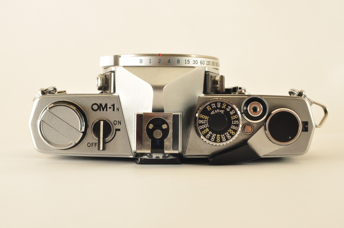 OLYMPUS OM-1 Silver 35mm SLR Film Camera from Japan #1012 | eBay