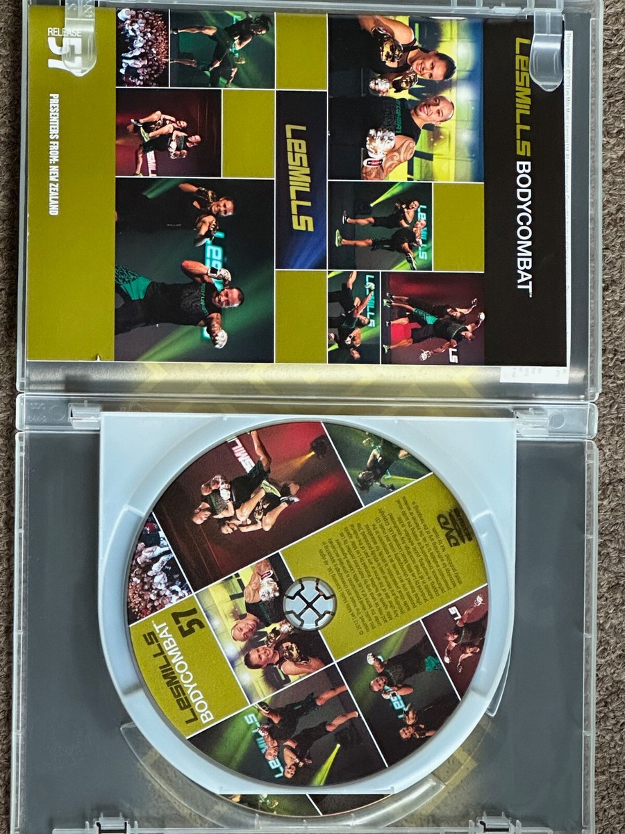 LES MILLS BODYCOMBAT BODY COMBAT INSTRUCTOR RELEASE 57 DVD CD