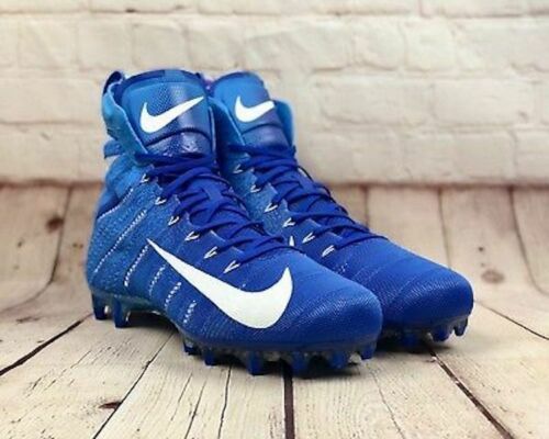 Nike Vapor Untouchable 3 Elite Flyknit Football Cleats Blue AH7409