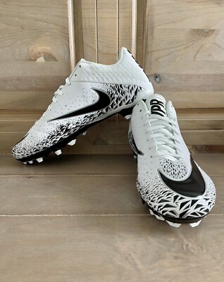 Nike Vapor Speed 2 TD Football Cleats Men's Size 14 White Black
