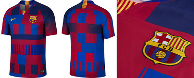 NIKE FC Barcelona Home 20th Anniversary VAPORKNIT Jersey - 943021