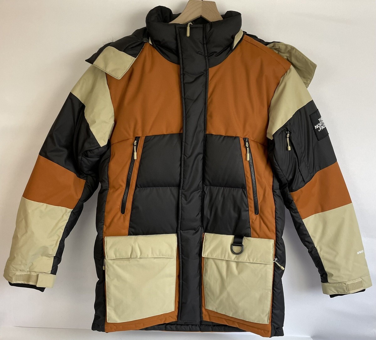 The North Face Men's Vostok Parka Caramel Cafe Insulated Winter