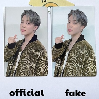 BTS JIMIN MEMORIES OF 2018 Official Photocard With mount Blu-ray