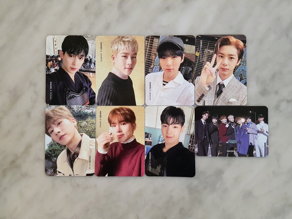 MONSTA X Mini 5th The Code Album DECODE Official Photocard KPOP K