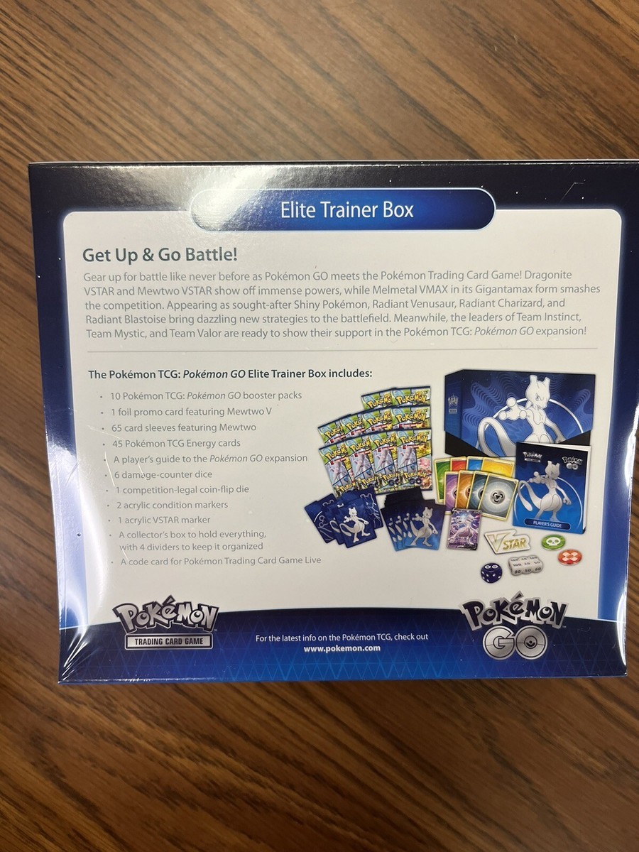 Pokemon GO Elite Trainer Box ETB 10 Booster Packs Mewtwo - New