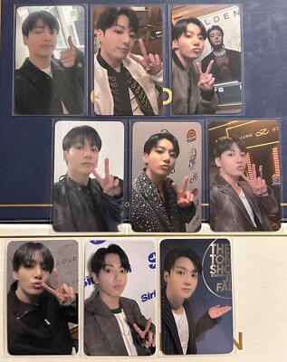 BTS JUNGKOOK GOLDEN LUCKY DRAW R2 POWERSTATION,M2U, SOUNDWAVE