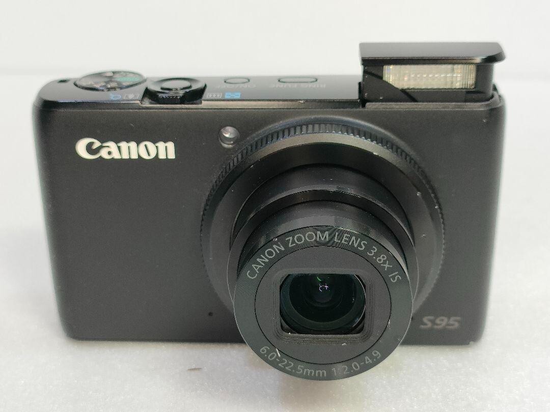 Canon PowerShot S95 10.0MP Compact Digital Camera Black English