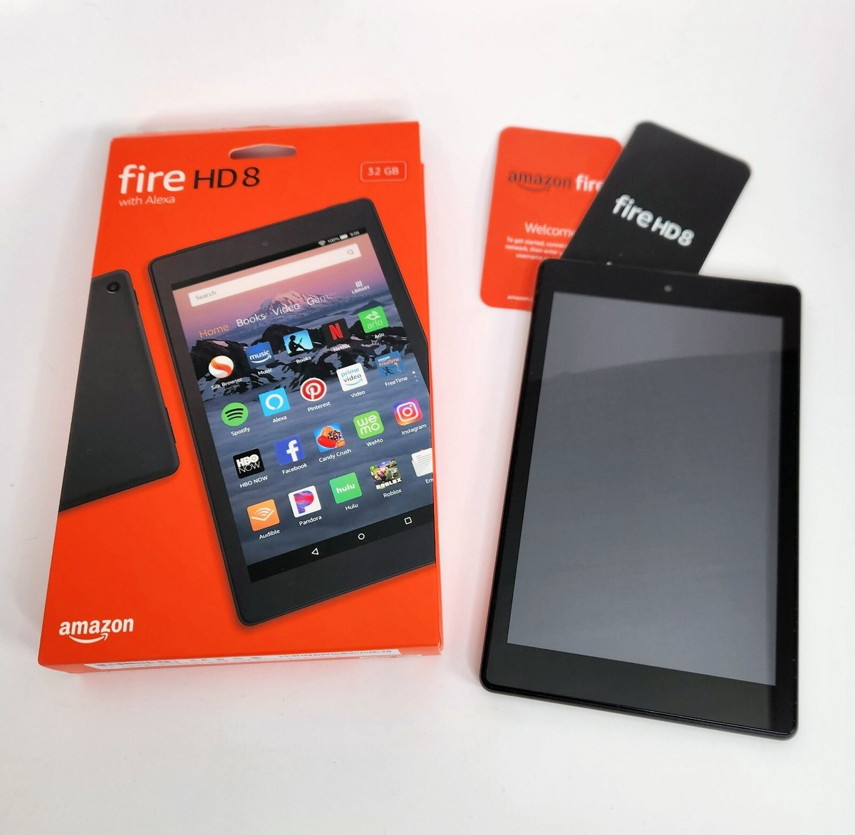 Amazon Fire HD 8 Tablet 8th Gen Generation 32GB Wi-Fi Alexa w