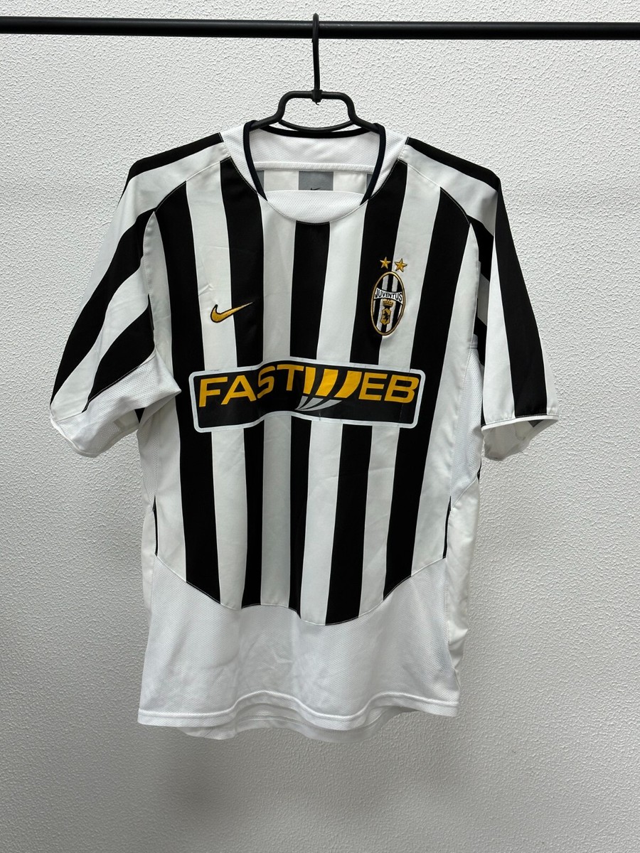 Fc Juventus 2003 2004 Home Jersey Nike Shirt size M Fastweb | eBay