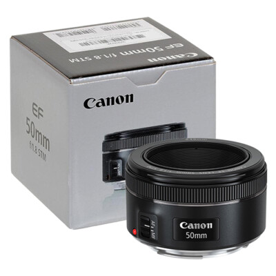 Canon EF 50mm f/1.8 STM Lens in ORIGINAL RETAIL BOX 718174984698| eBay