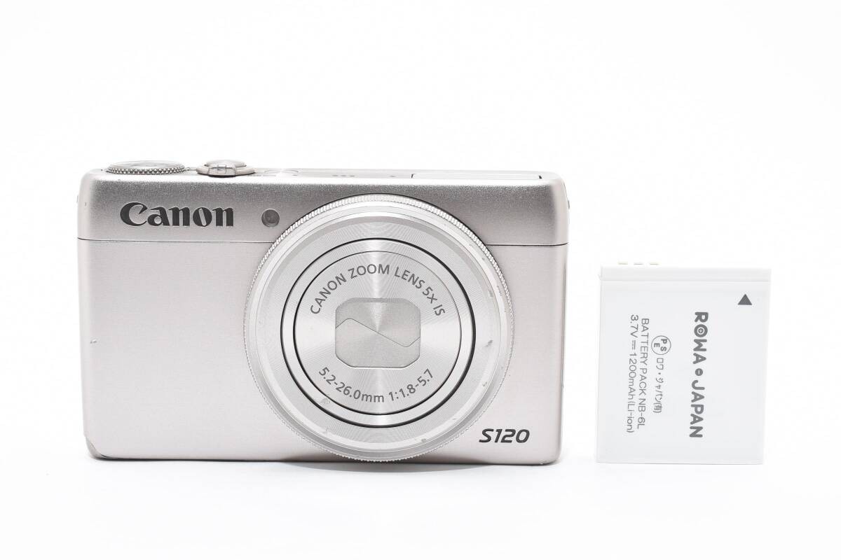 Canon PowerShot S120 12.1MP Digital Camera - Black for sale online
