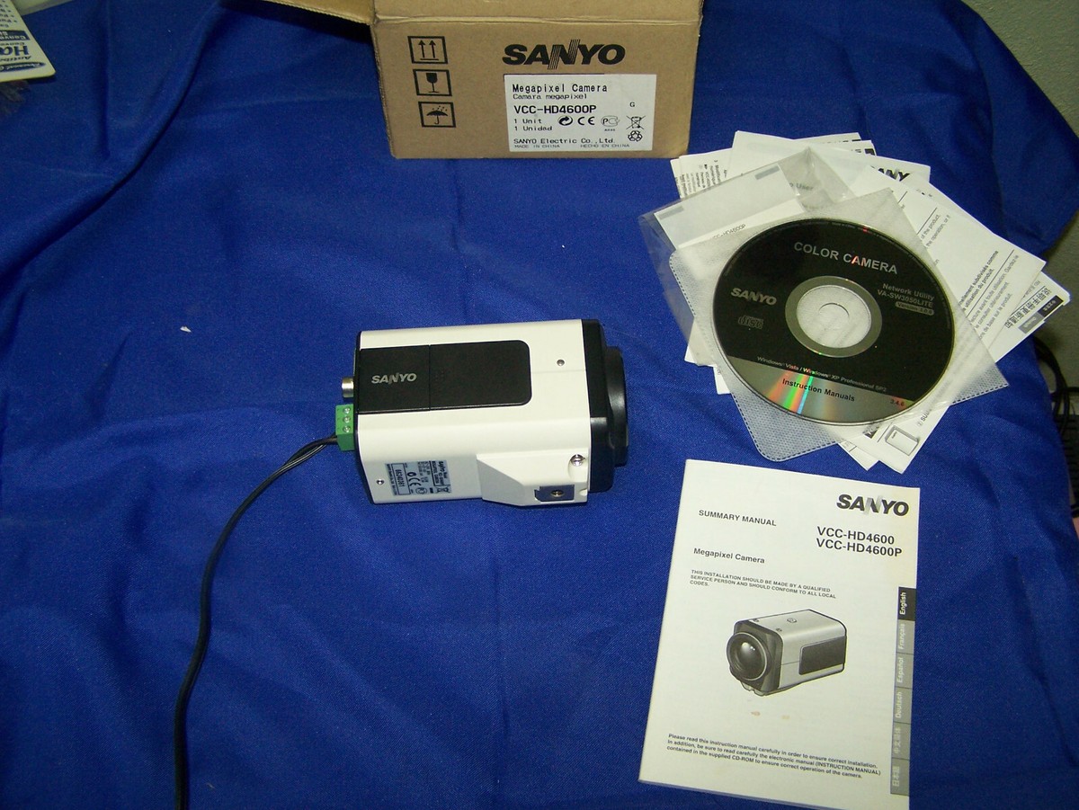 Sanyo VCC-HD4600P HD camera HDMI secuirty network livestream,SD