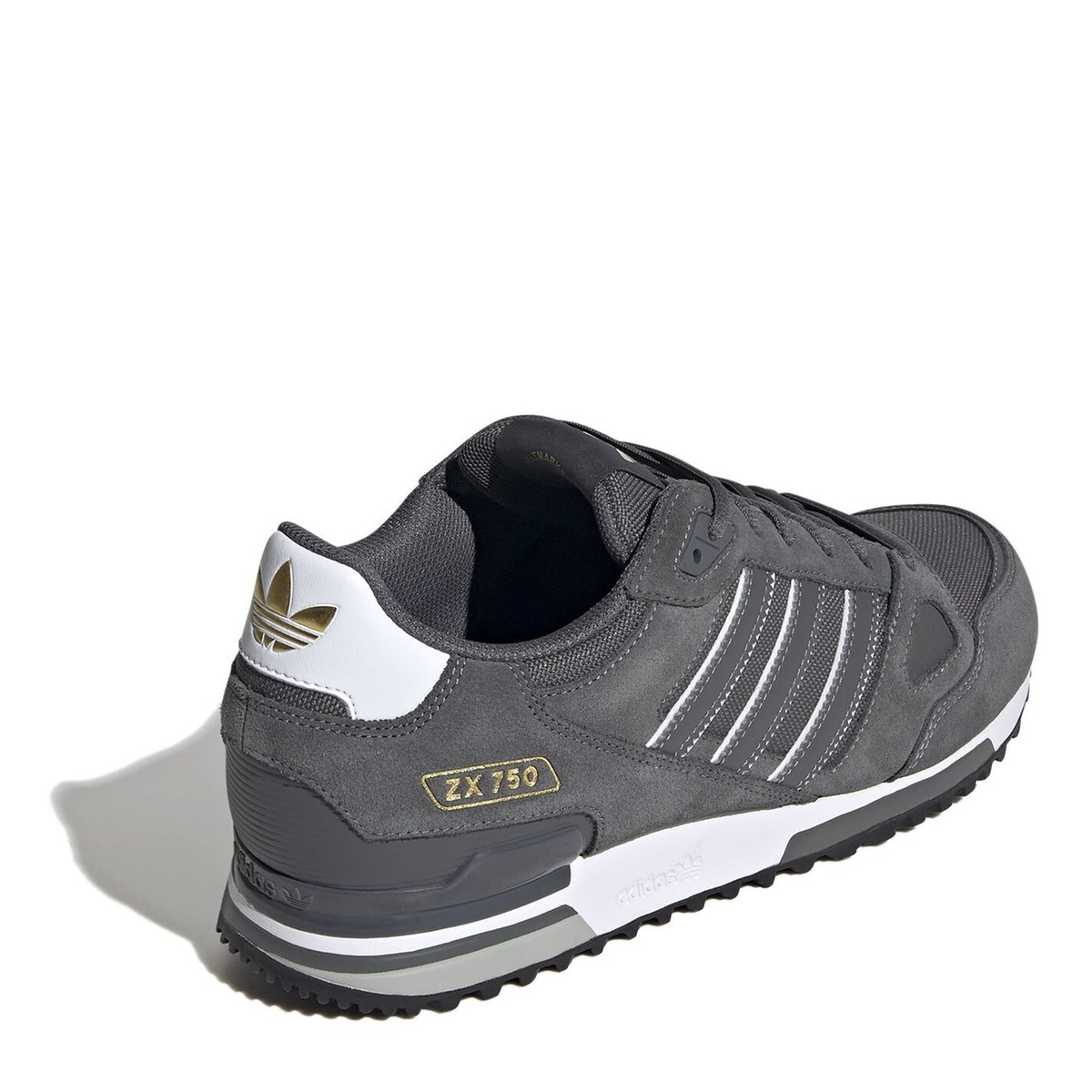 adidas Originals Men's ZX 750 Trainers in Grey / White / Gold