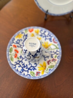 Ralph Lauren Mandarin Blue China Set or Individual Items | eBay