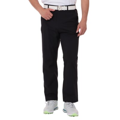TaylorMade Men's Golf Rainwear Jacket & Pants Set TL439 Black