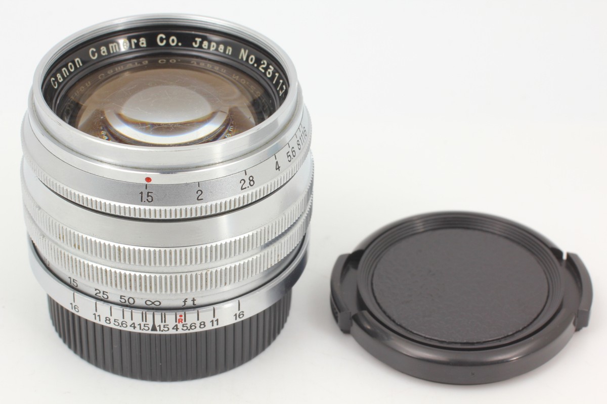 Exc+5] Canon 50mm f/1.5 MF Lens LTM L39 Leica Screw Mount From