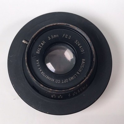 Bausch and Lomb 35mm F2.3 Baltar Cinema Film Lens | eBay