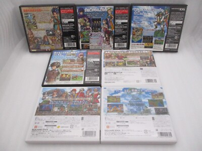 Nintendo DS Dragon Quest 4 5 6 9 & 3DS 7 8 11 7Games Set Japan DQ
