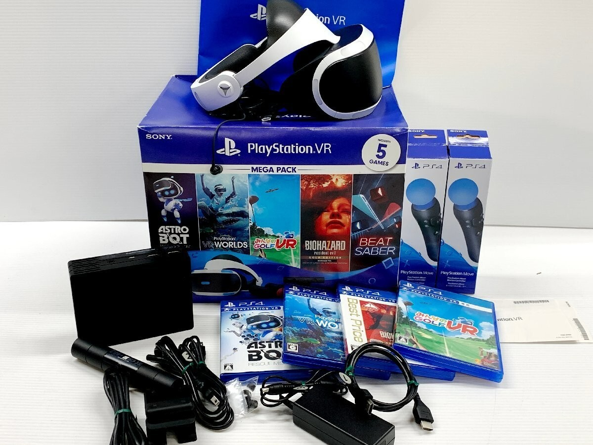 Sony PlayStation VR MEGA PACK PS4 CUHJ-16010 Game Camera