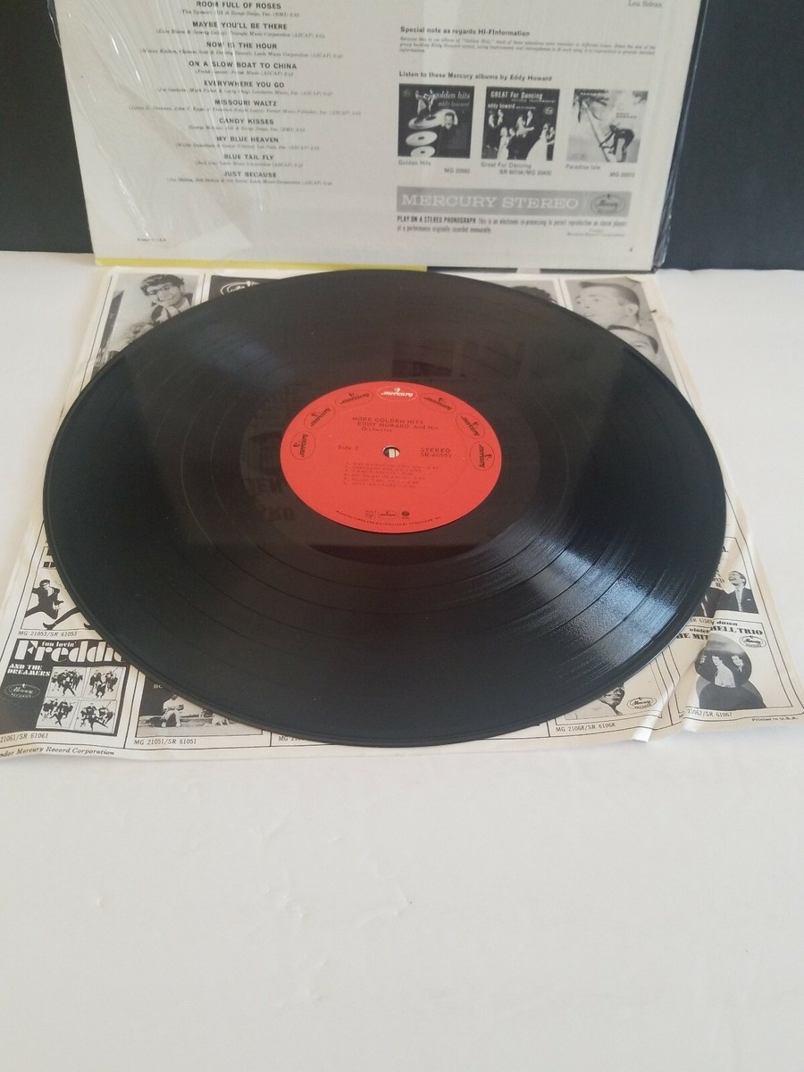 EDDY HOWARD & HIS ORCHESTRA MORE GOLDEN HITS LP 1962 60593 IN