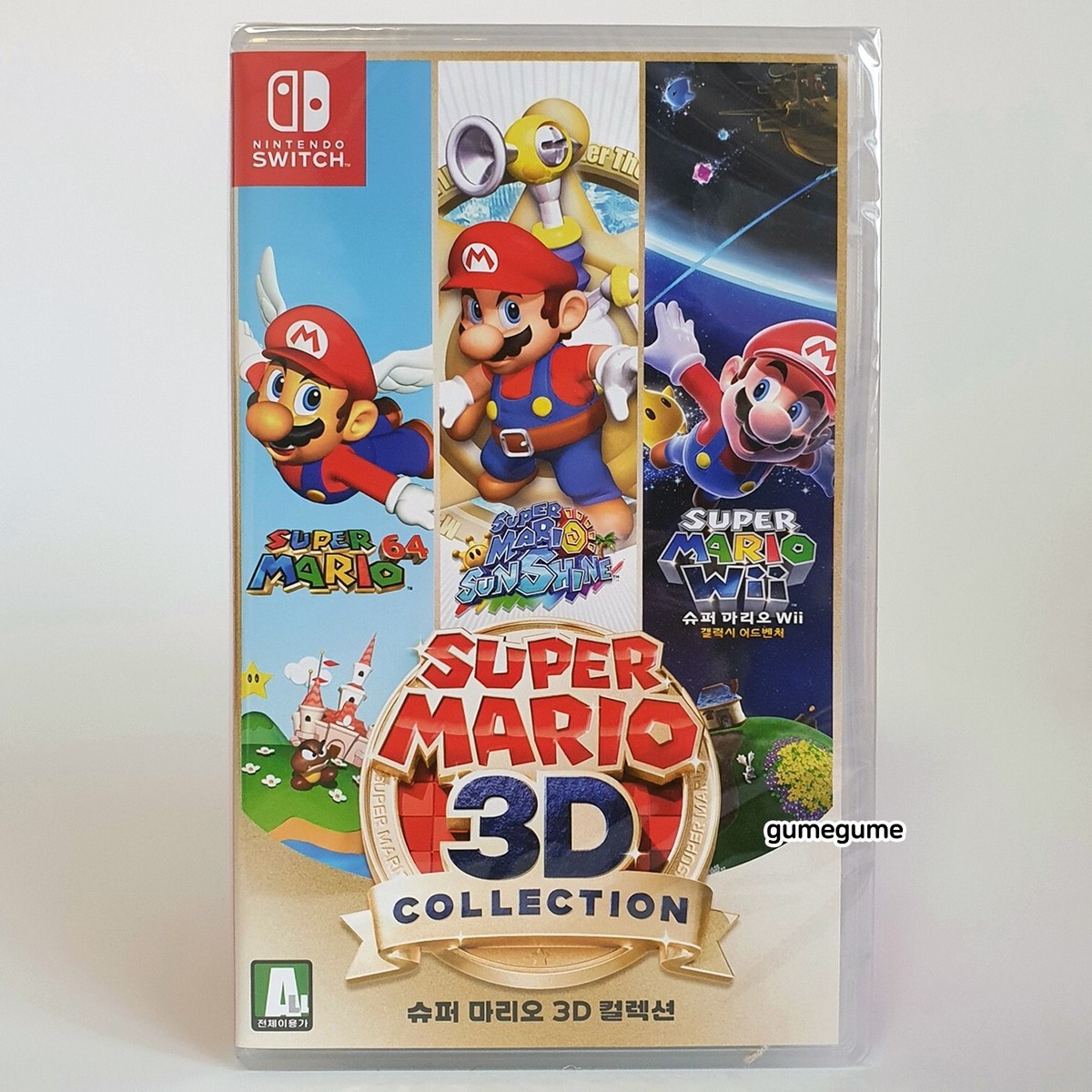 Switch Super Mario 3D Collection All Stars Korean English Multi
