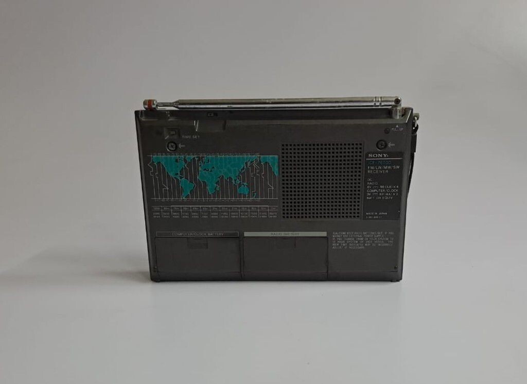 Sony ICF 7600D FM/LM/MW/SW Receiver Vintage Radio Japan | eBay