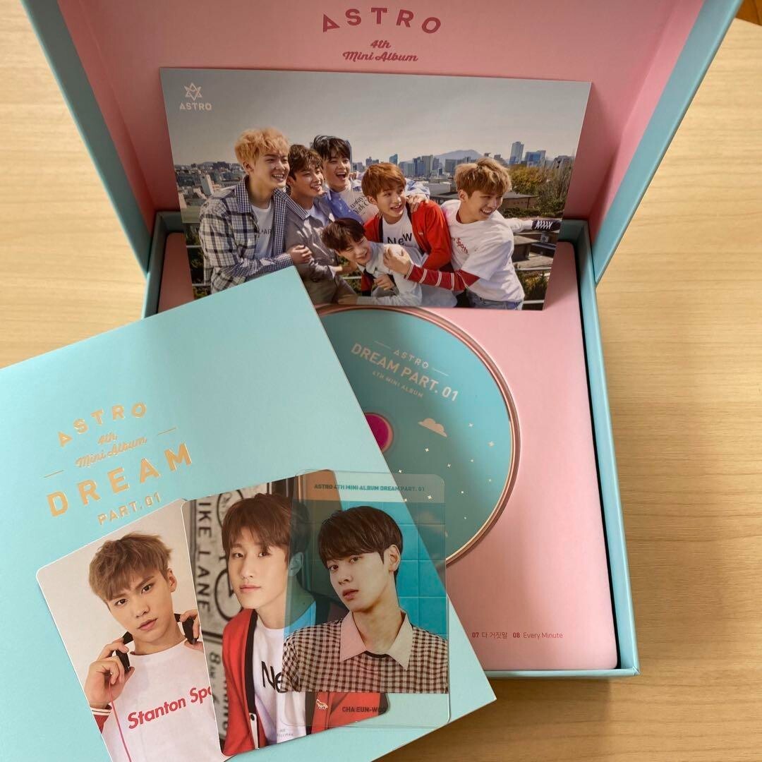 ASTRO Dream Part 01 Day Night ver Set of 2 4th Mini Album CD 2017