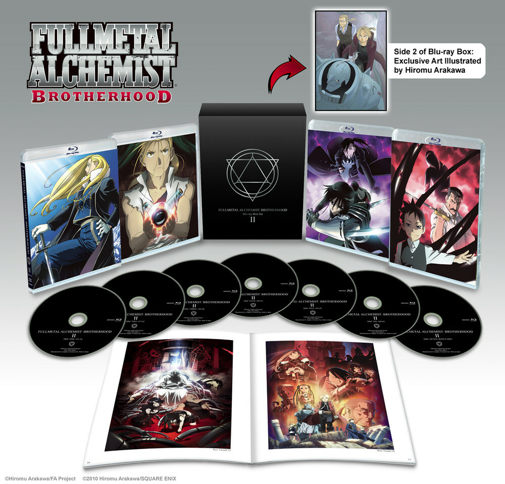 Fullmetal Alchemist Brotherhood Limited Edition Blu-ray Box Set 2