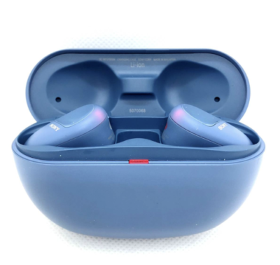 SONY WF-SP800N Blue Wireless Noise Cancelling Earphones Bluetooth