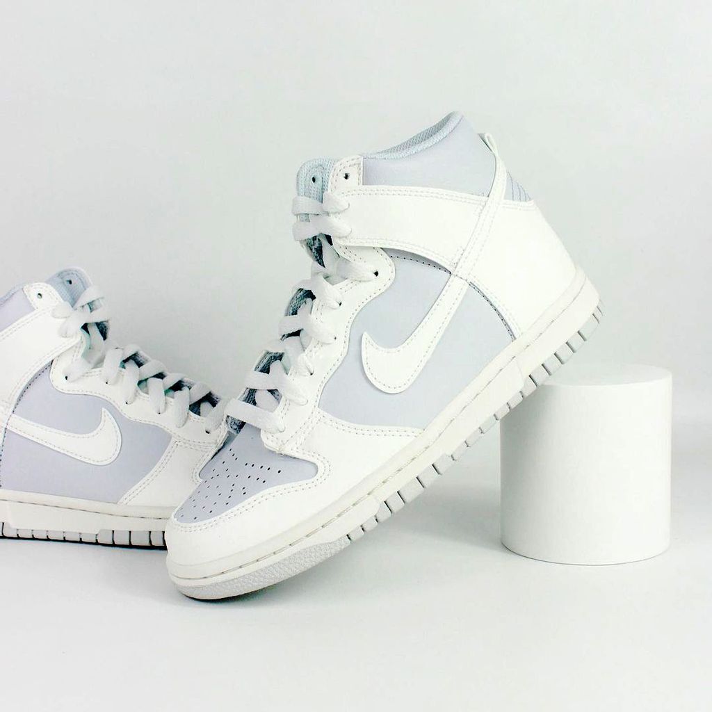 Nike Dunk High GS Summit White Pure Platinum DB2179 107 - SIZE 5Y