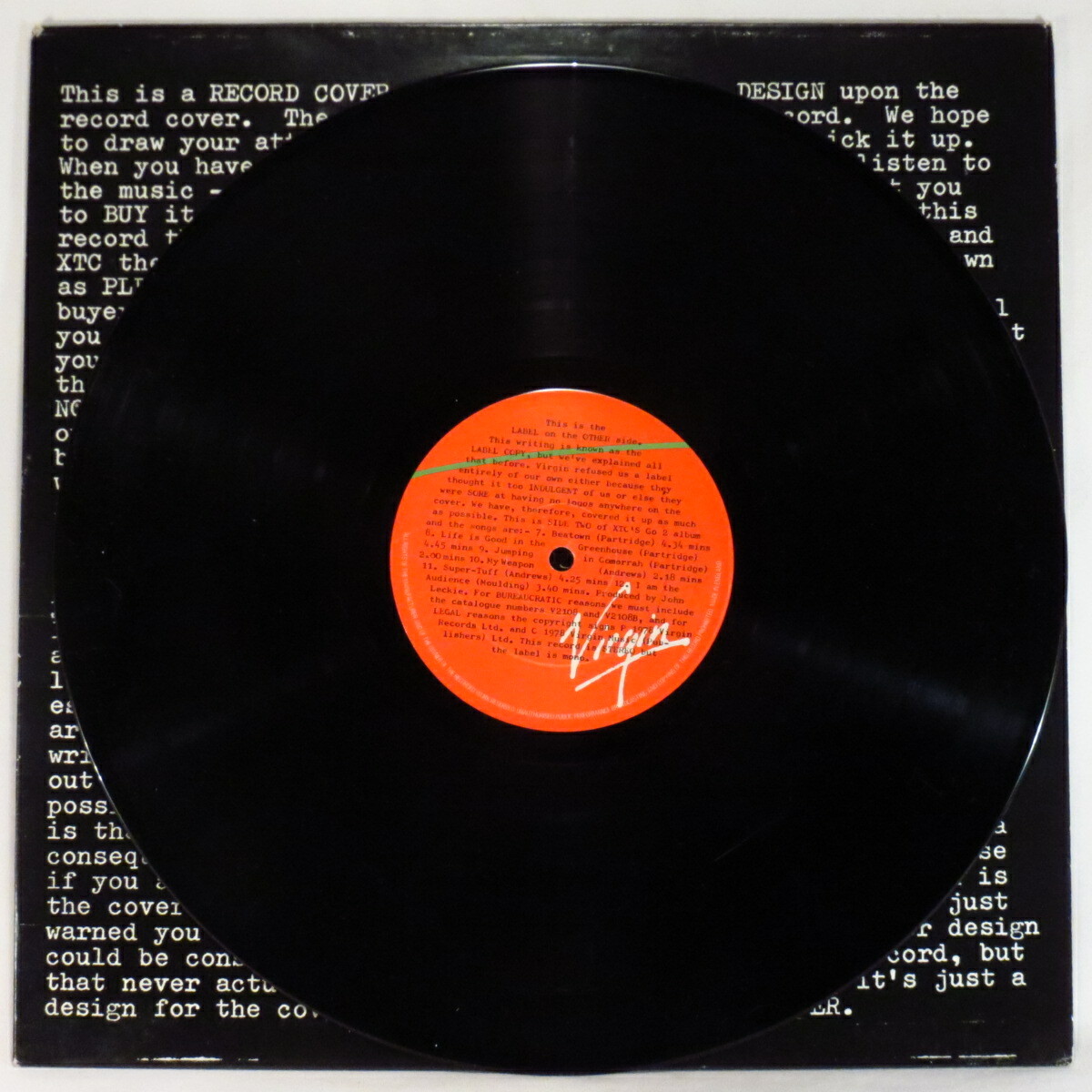 XTC - Go 2 1st UK 1978 LP EX/NM Andy Partridge, Colin Moulding | eBay