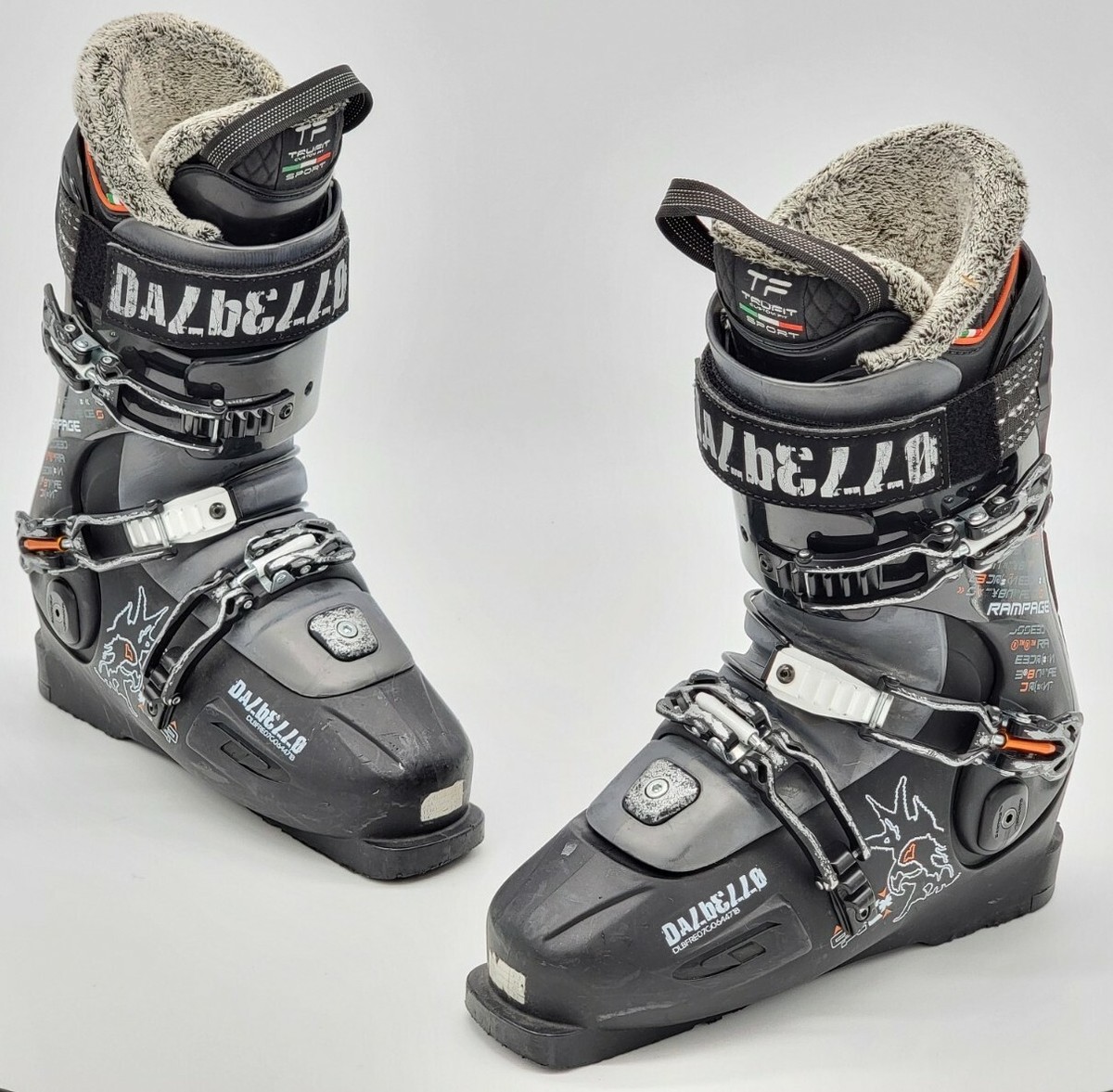 Dalbello Krypton Rampage Ski Boots Men's Size 9.5 US Mondo 26