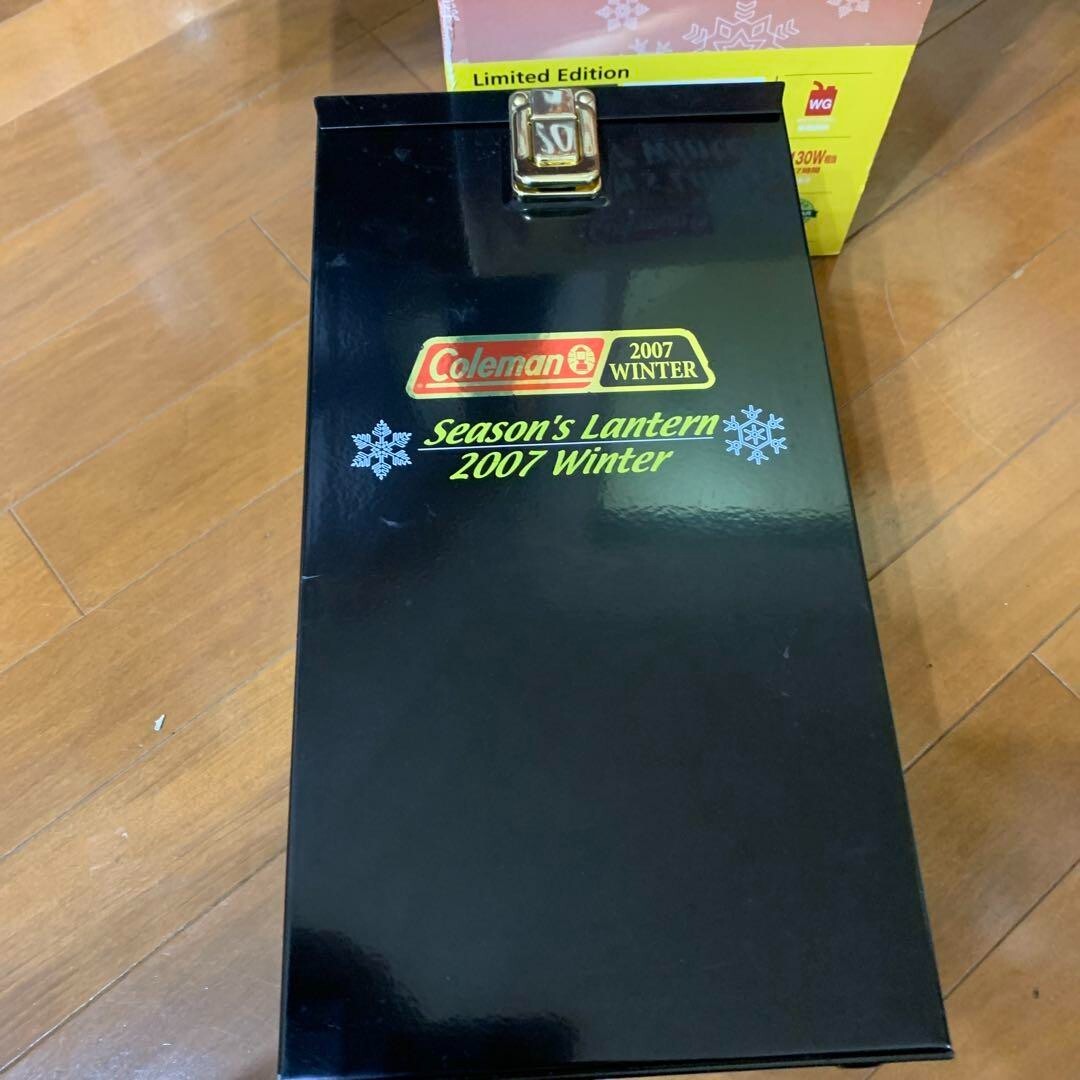 Coleman Seasons Lantern 2007 Limited Edition Unused Japan Vintage