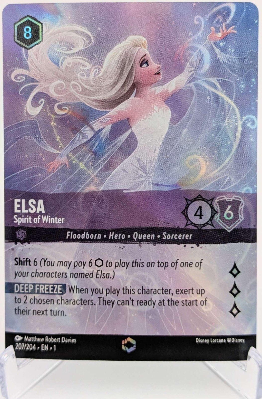 Elsa - Spirit of Winter 2023 The First Chapter #207/204 Enchanted