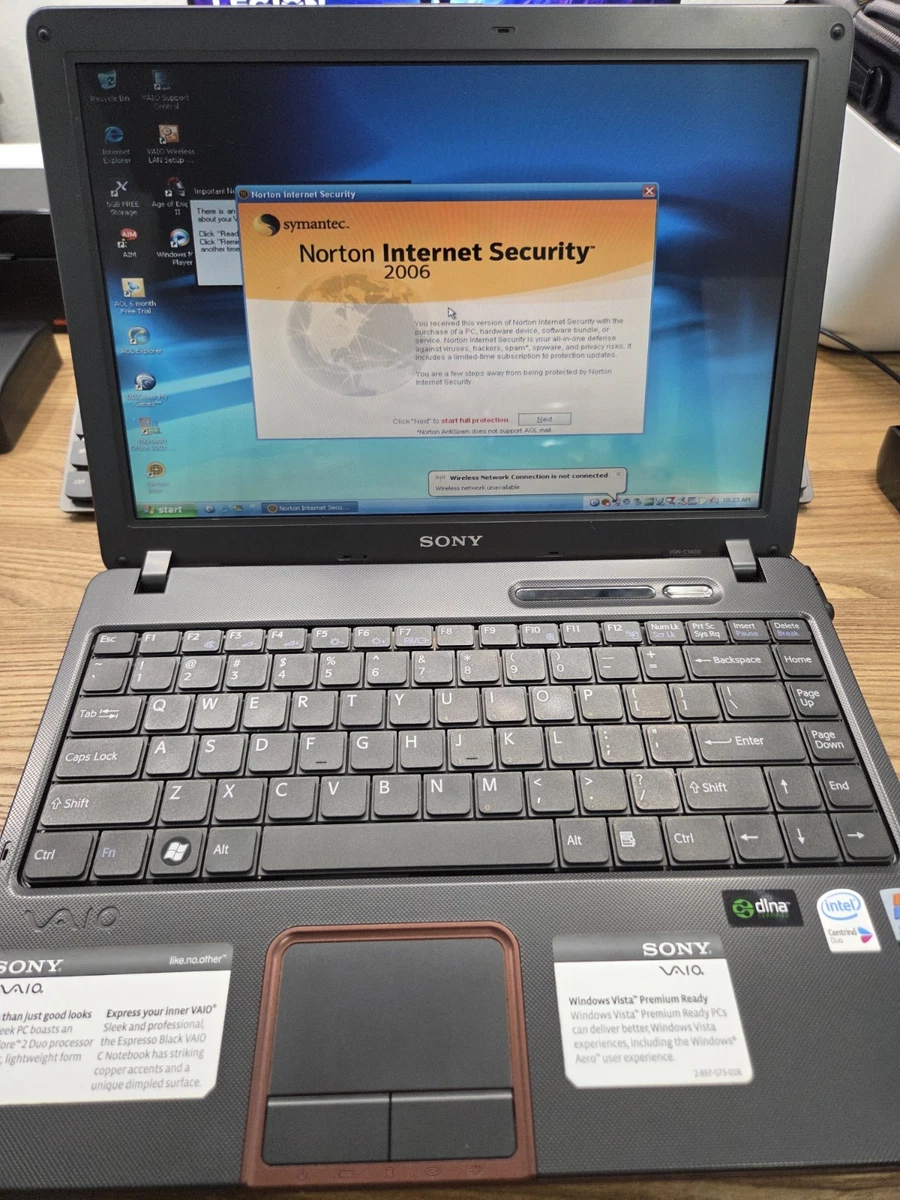 Sony Windows XP Intel Core 2 Duo PC Laptops & Netbooks for sale | eBay