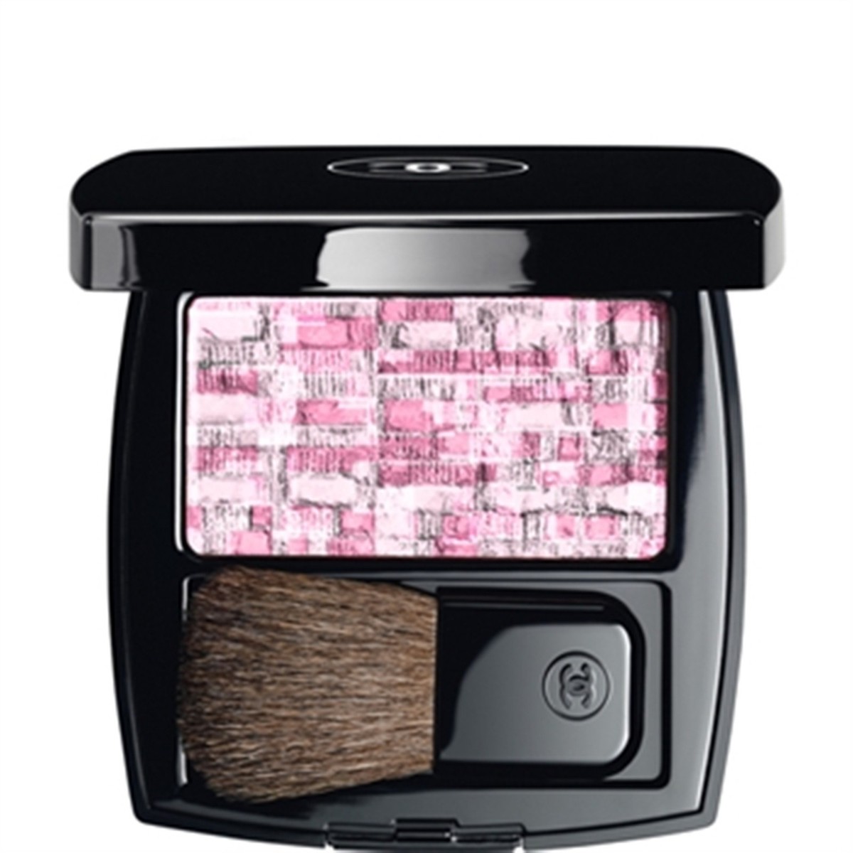 CHANEL LES TISSAGES DE CHANEL BLUSH DUO TWEED EFFECT 10 Tweed Pink