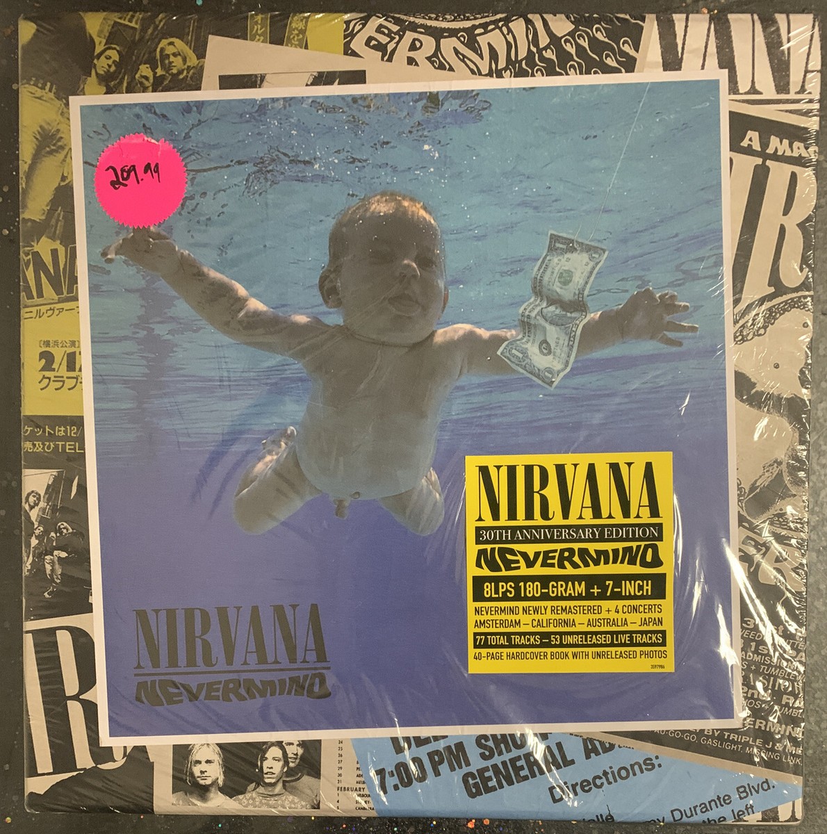 NIRVANA / Nevermind 30周年記念BOX 8LP+7inch Nirvana – Nevermind