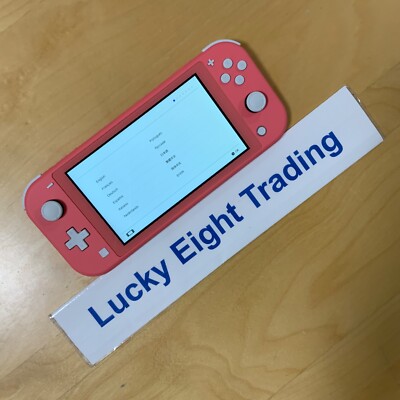 Nintendo Switch Lite Coral Pink Console Charger [CC] | eBay