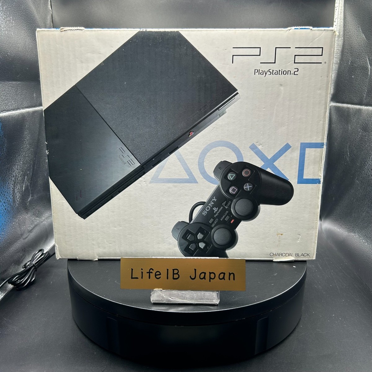 SONY PlayStation 2 PS2 SCPH-90000 Slim Console Charcoal Black