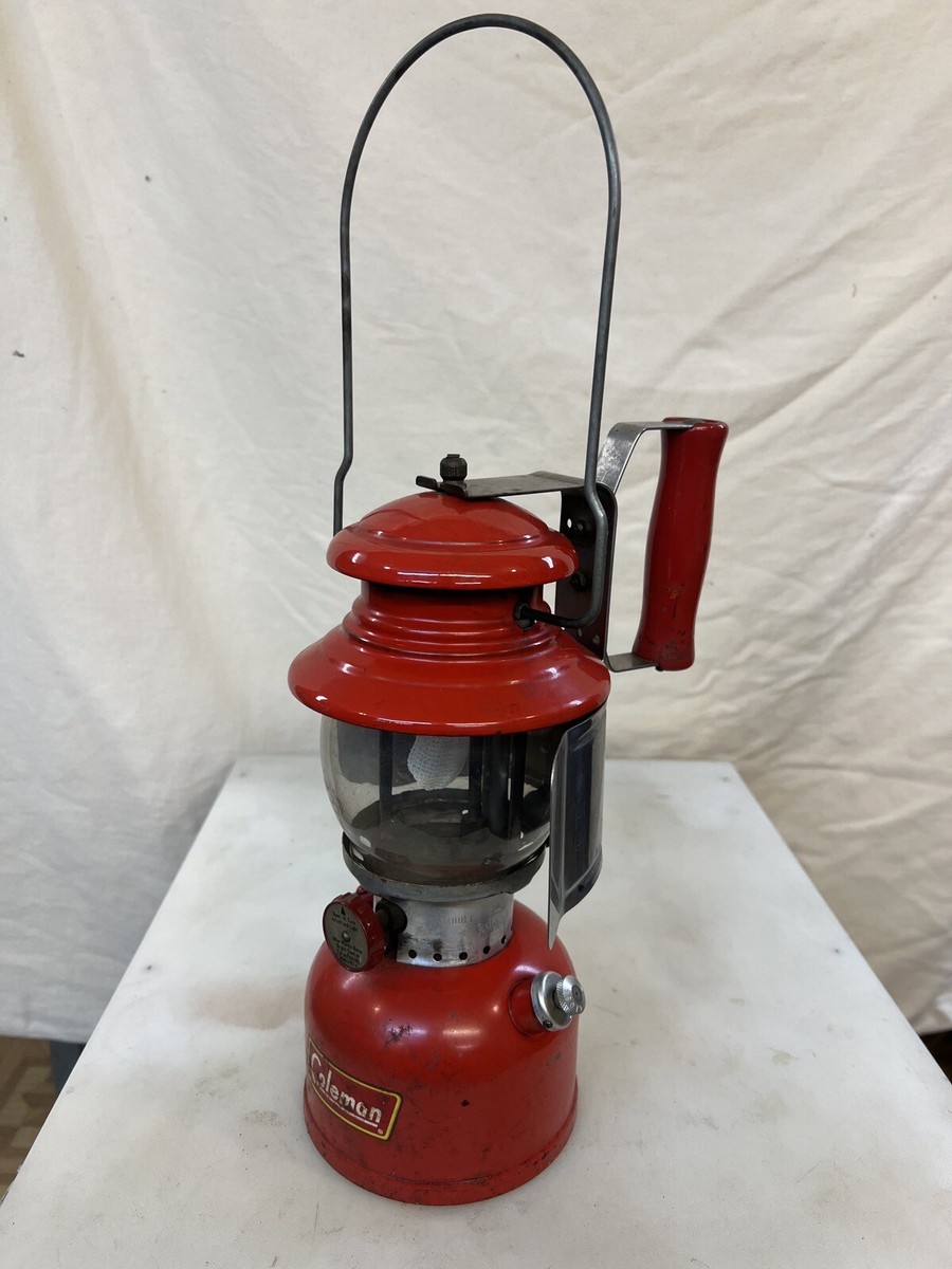 1959 Coleman Lantern Red 200A - All Original - Beautiful | eBay