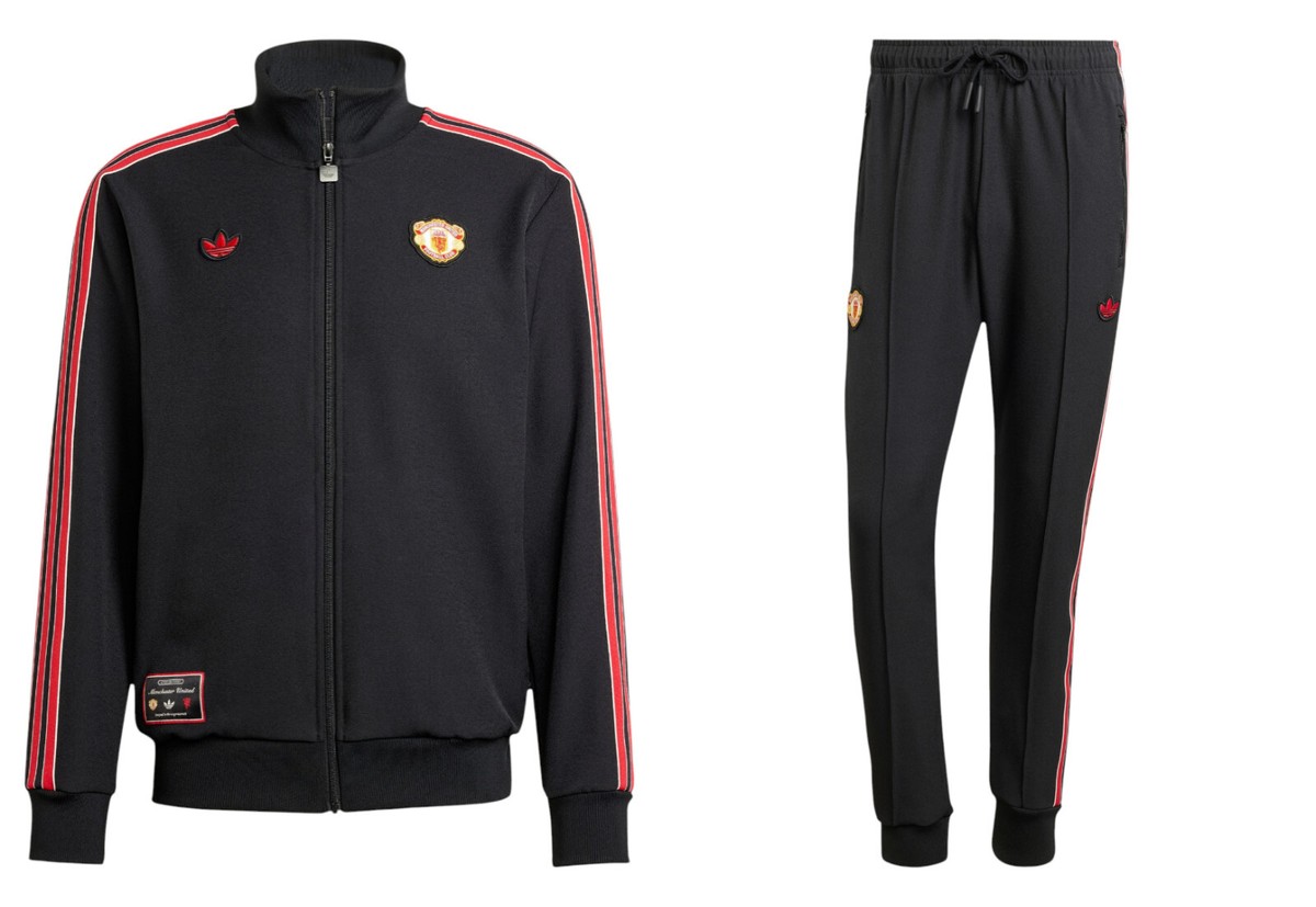 Adidas Originals Manchester United Terrace Icons Jacket & Pants