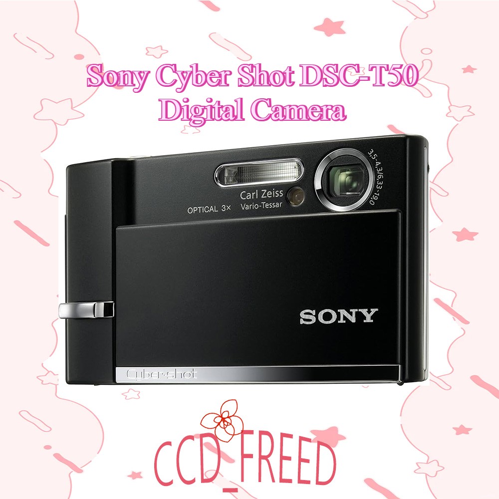 Sony Cyber Shot DSC-T50 Digital Camera 7.2 MP 3x Optical Zoom