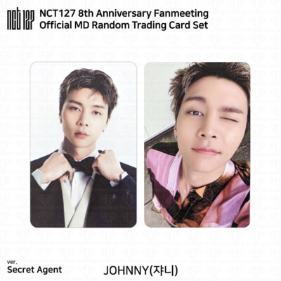 NCT127 8th Anniversary Fanmeeting Official MD Random Trading Card