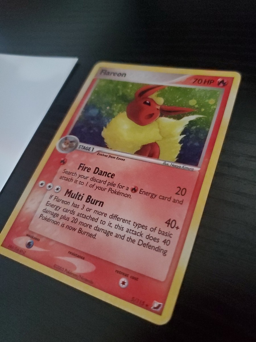Pokémon TCG Flareon EX Unseen Forces 5/115 Holo Holo Rare | eBay