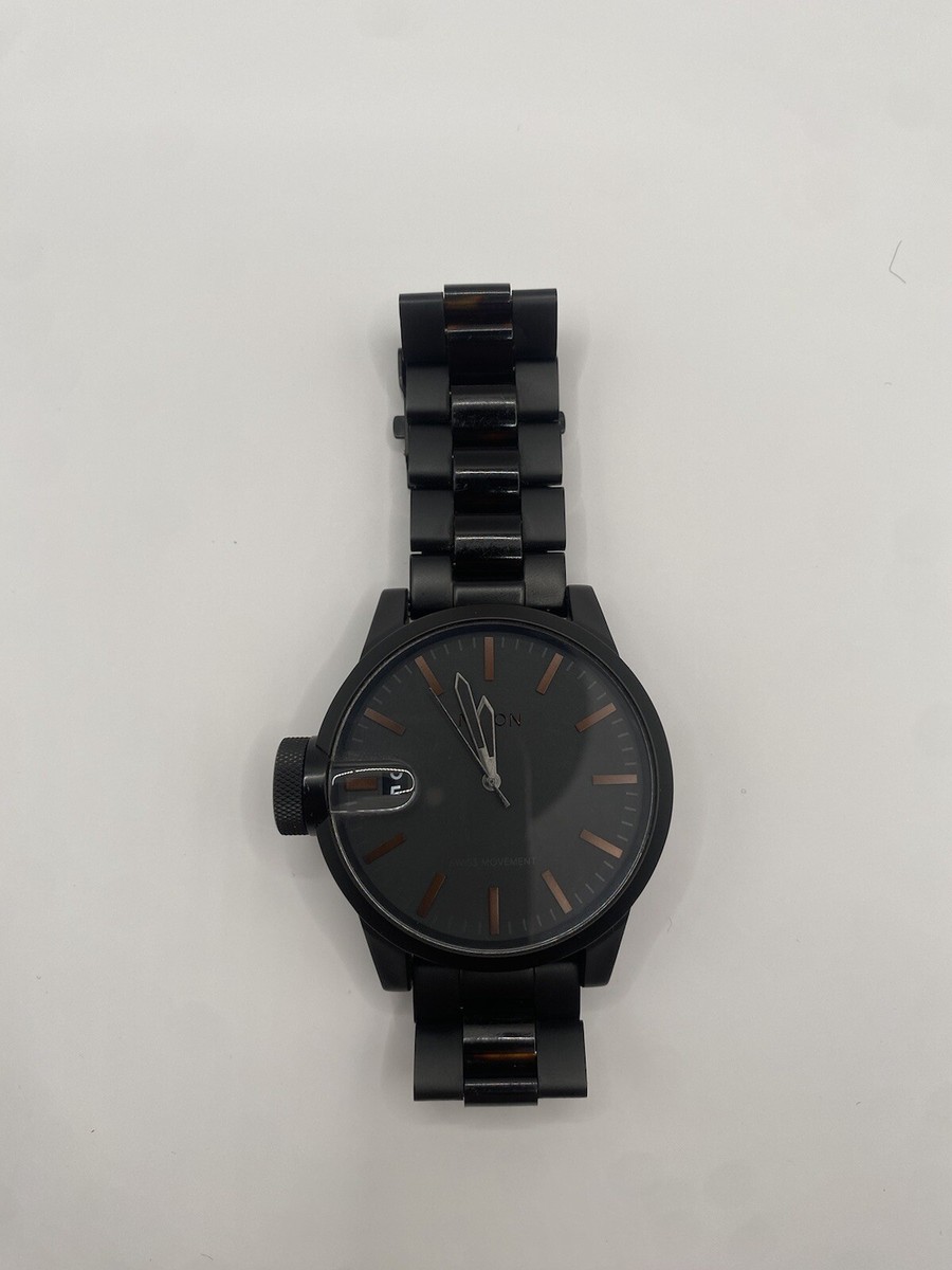 Nixon Magnified The Chronicle 100m Stainless Steel Swiss Movement