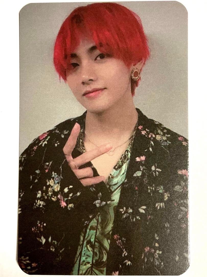 BTS V Taehyung Memories 2018 Blu-ray Official Photocard Cardboard